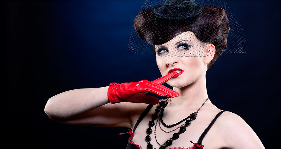 Pin-up, Retro, 50`s, Vintage Shooting im Fotostudio Berlin Spandau